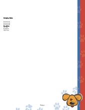 Letterhead: Pets & Pet Care